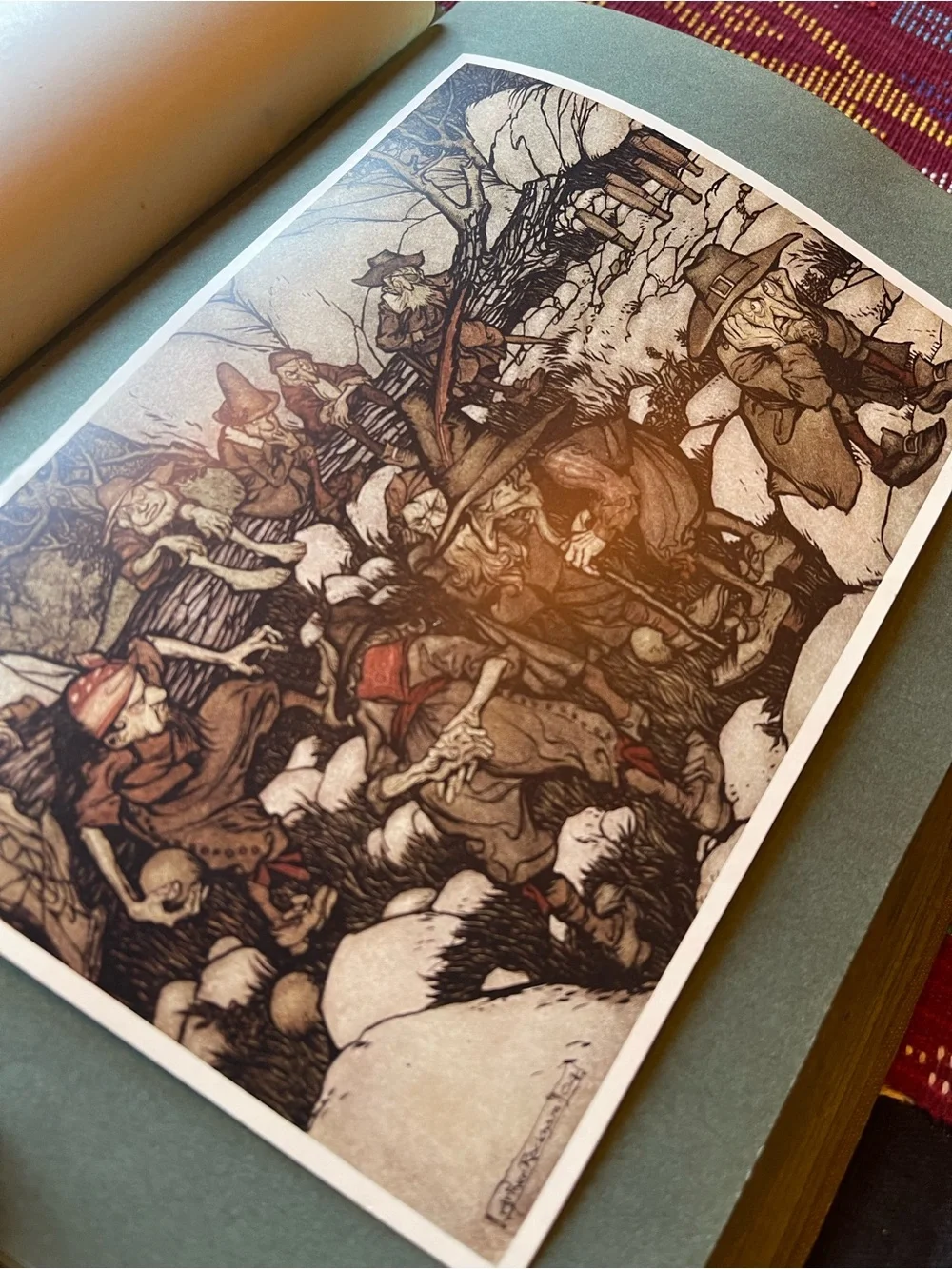 1908 Rip van Winkle w/ Rackham illustrations - Picture 9 of 9